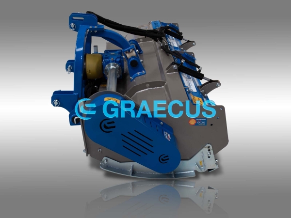 Flail mower heavy type - YBK-H series with hydraulic displacement