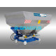 Two-disc fertilizer spreader 1200 L with hydraulic dosing