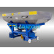 Two-disc fertilizer spreader 800 L with mechanical dosing